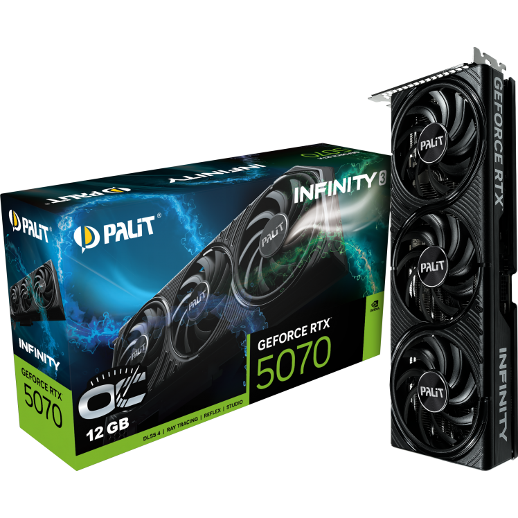 carte graphique NVIDIA GeForce RTX 5070 Palit Infinity 3 OC 12GB (NE75070S19K9-GB2050S) - photo 9