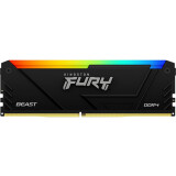 Mémoire vive 8GB DDR4 3200MHz Kingston Fury Beast RGB (KF432C16BB2A/8)