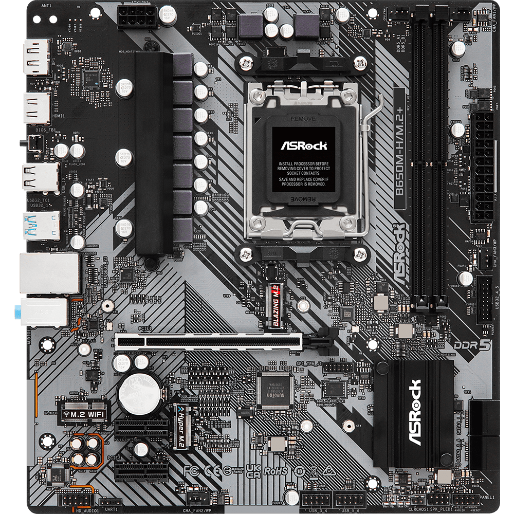Mainboard ASRock B650M-H/M.2+