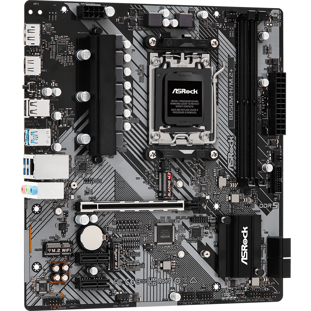 Mainboard ASRock B650M-H/M.2+ - Foto 3