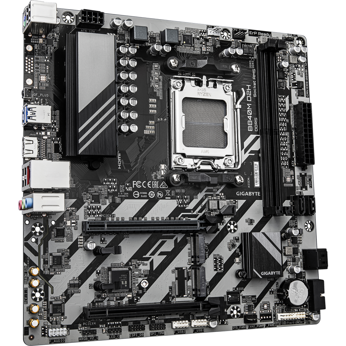 Mainboard Gigabyte B840M D2H - Foto 2