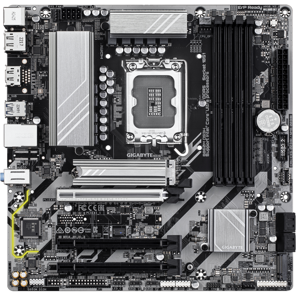 Mainboard Gigabyte B860M DS3H