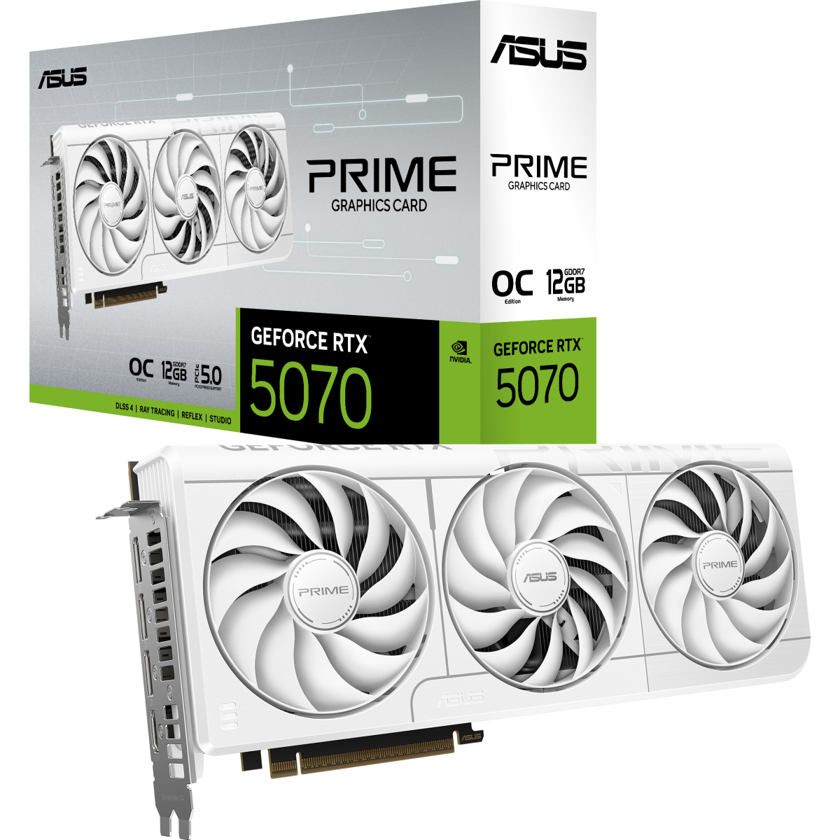Carte graphique NVIDIA GeForce RTX 5070 ASUS PRIME OC 12GB (PRIME-RTX5070-O12G-WHITE) - photo 9