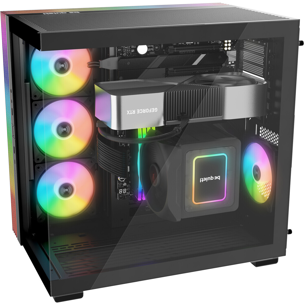 Gehäuse Be Quiet Light Base 600 LX Black - BGW67 - Foto 4