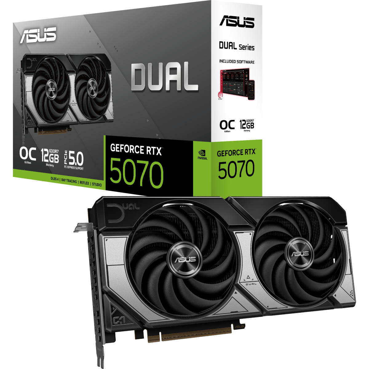 carte graphique NVIDIA GeForce RTX 5070 ASUS OC 12GB (DUAL-RTX5070-O12G) - photo 7
