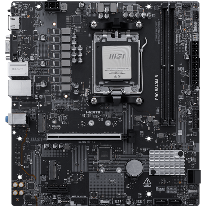 Carte mère MSI PRO B840M-B