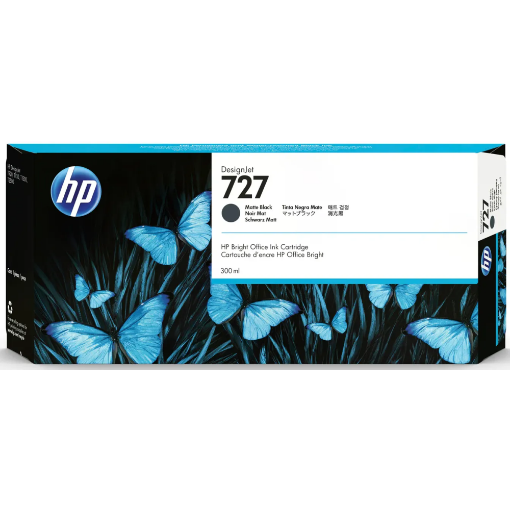 Kartusche HP C1Q12A (№727) Matte Black