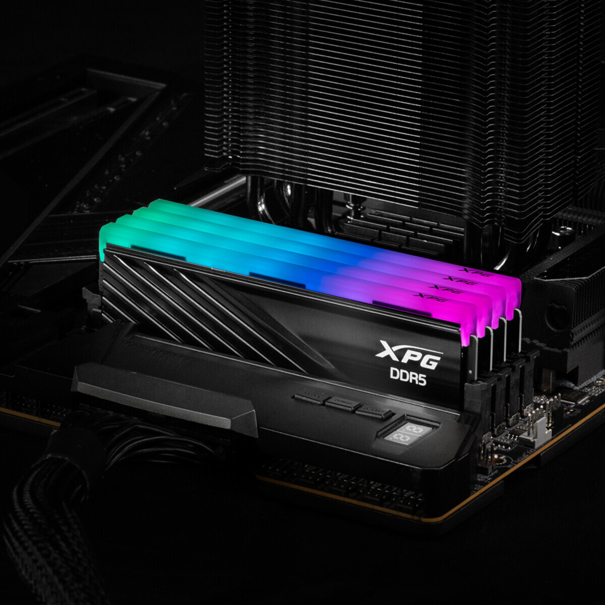 Mémoire vive 32GB DDR5 6000MHz ADATA XPG Lancer Blade RGB (AX5U6000C3616G-DTLABRBK) (2x16GB KIT) - photo 6