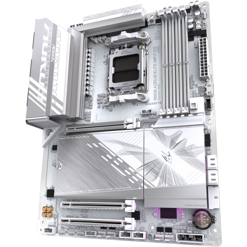 Mainboard Gigabyte B850 AORUS ELITE WIFI7 ICE - Foto 3
