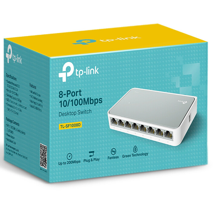 Commutateur (switch) TP-Link TL-SF1008D - Foto 3