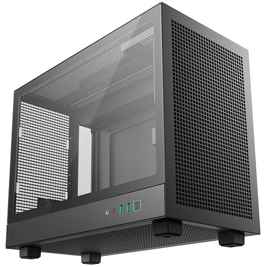 Gehäuse DeepCool CH160 Plus Black - R-CH160-BKNGM0-G - Foto 3