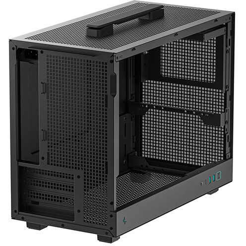 Gehäuse DeepCool CH160 Plus Black - R-CH160-BKNGM0-G - Foto 7