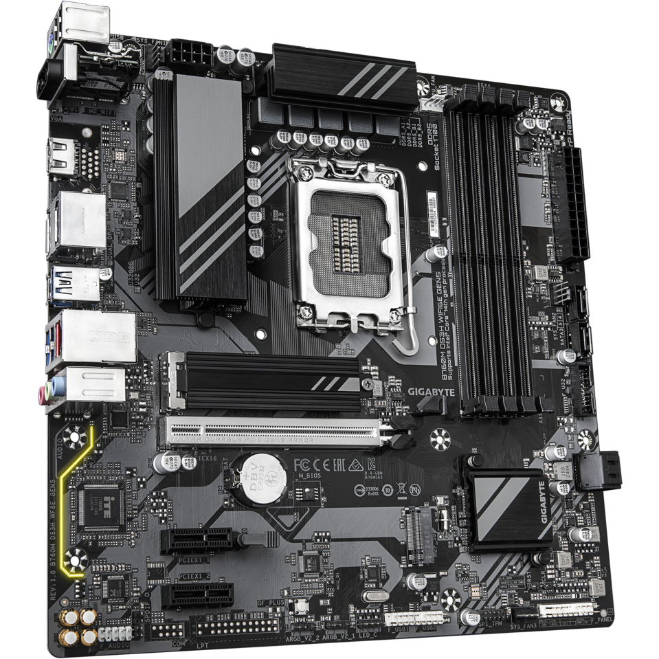 carte mère Gigabyte B760M DS3H WIFI6E GEN5 - photo 2