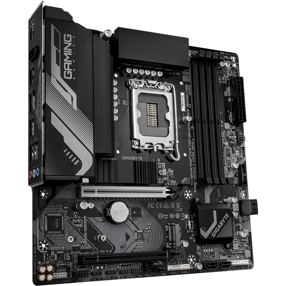 Mainboard Gigabyte B760M GAMING X WIFI6E GEN5 - Foto 2