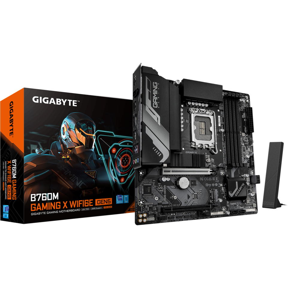 Mainboard Gigabyte B760M GAMING X WIFI6E GEN5 - Foto 4