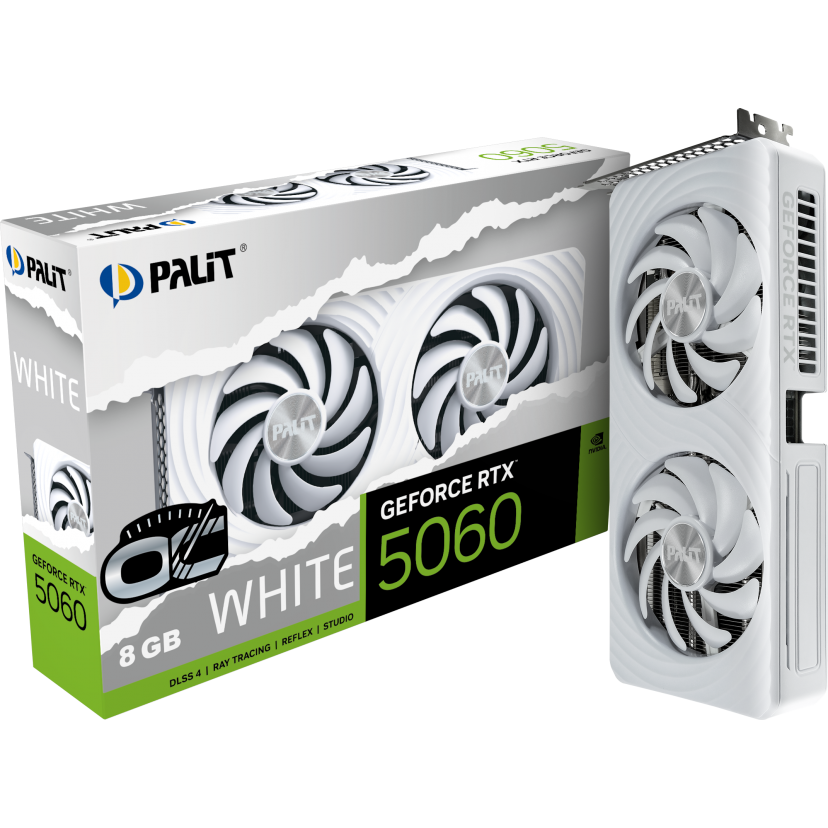 carte graphique NVIDIA GeForce RTX 5060 Palit White OC 8GB (NE75060U19P1-GB2063M) - photo 11