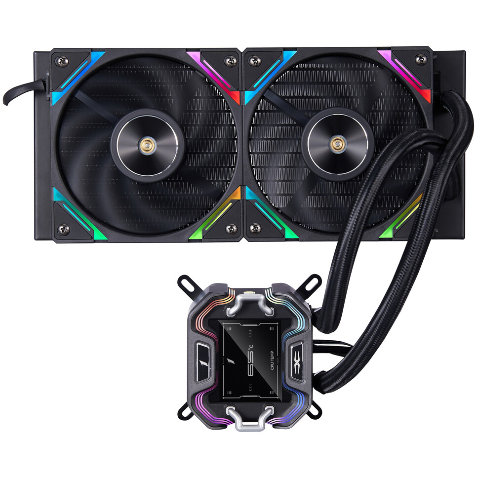 système de refroidissement liquide 1STPLAYER X-240 Black - X-240-BK - photo 4