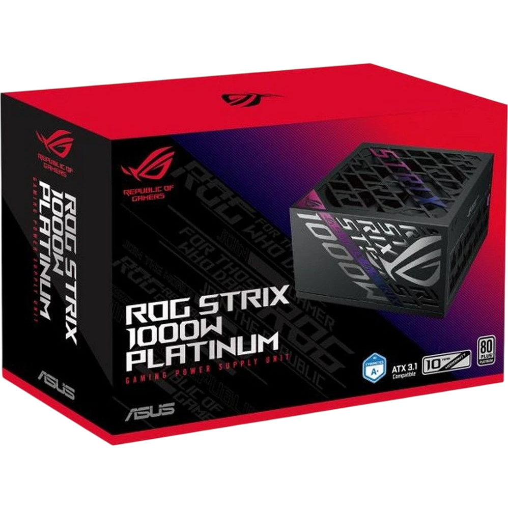 Alimentation électrique 1000W ASUS ROG Strix Platinum - 90YE00W1-B0NA00 - photo 13
