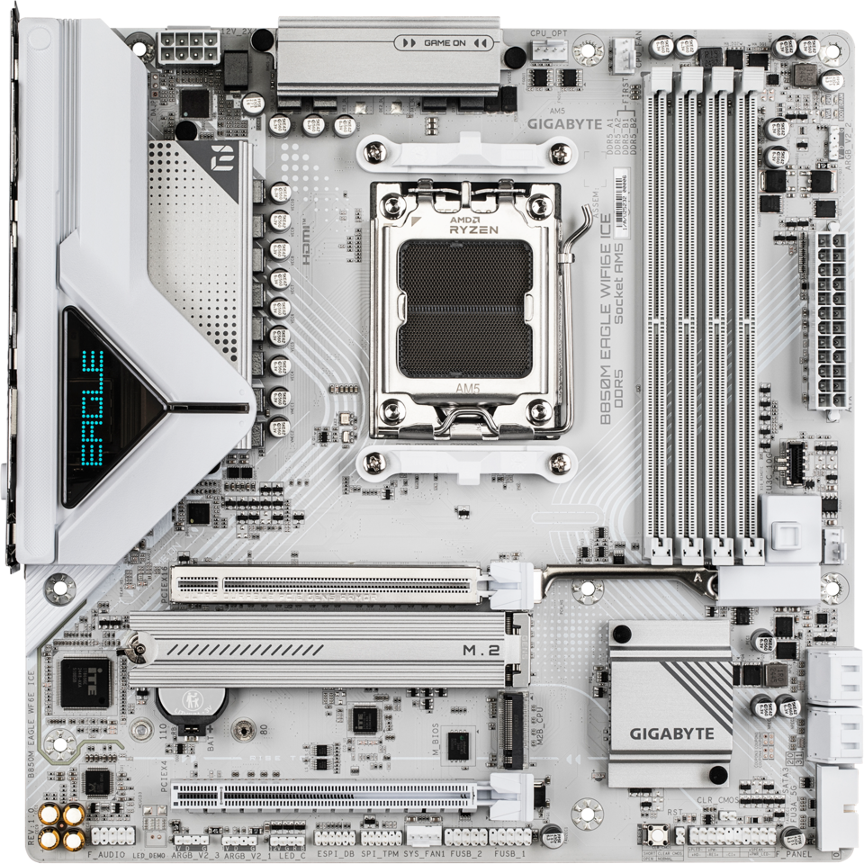 Mainboard Gigabyte B850M EAGLE WIFI6E ICE