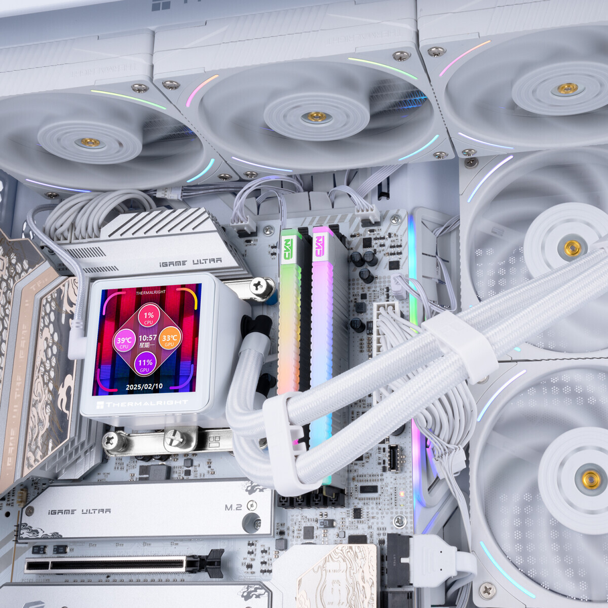Système de refroidissement liquide Thermalright Frozen Vision 360 ARGB White V2 - TRFV360AWV2 - photo 5