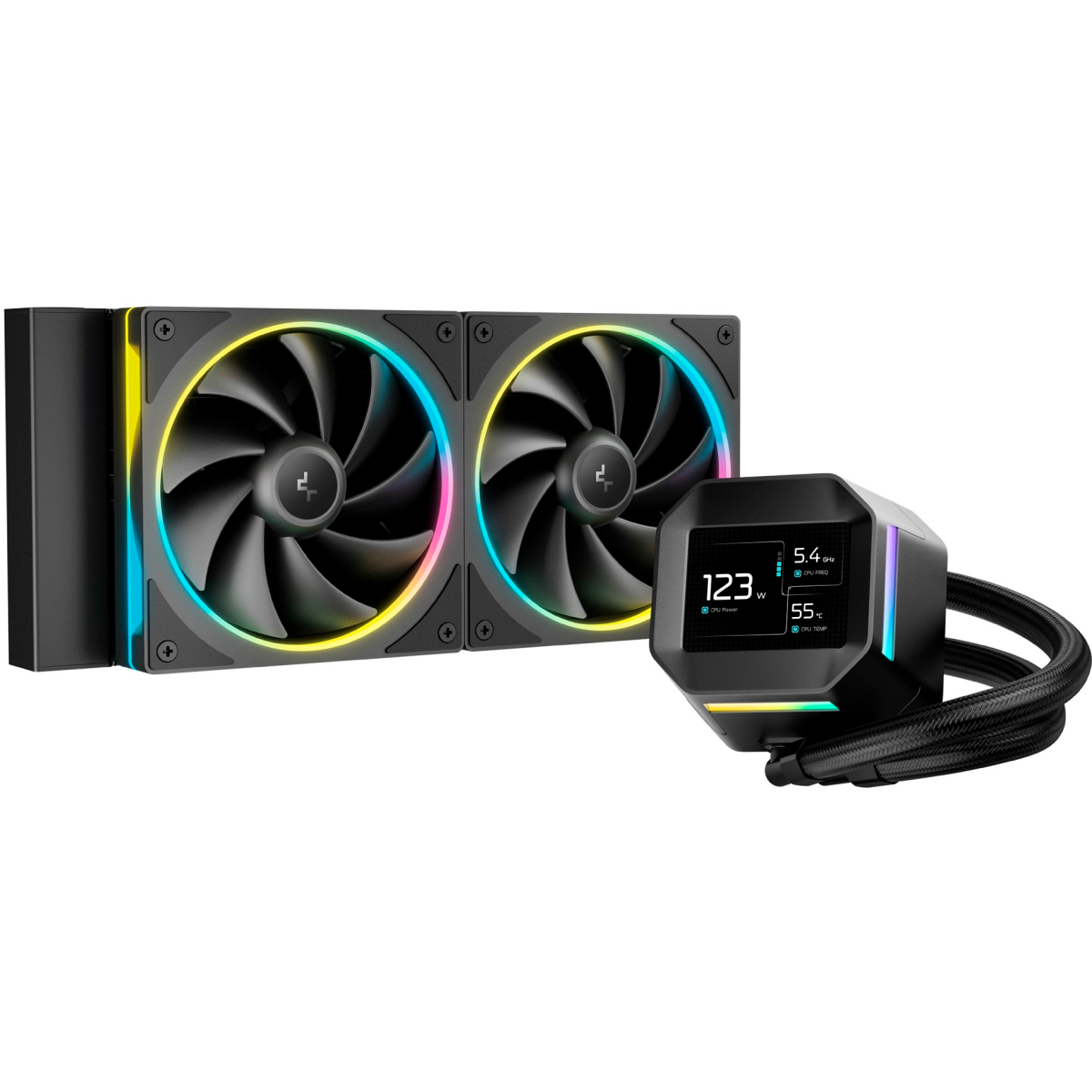 Kühlsystem für Flüssigkeitskühlung DeepCool LM240 - R-LM240-BKDMMC-1