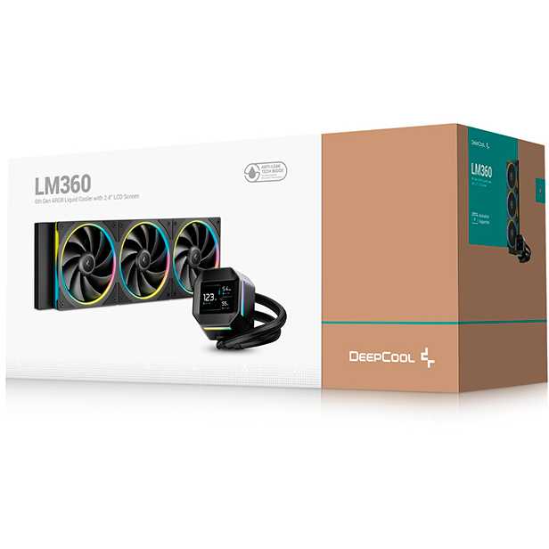 Wasserkühlungssystem DeepCool LM360 - R-LM360-BKDMMC-1 - Foto 6