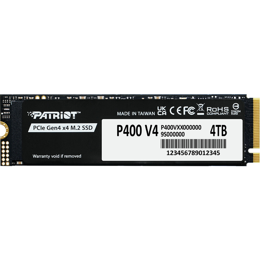 SSD-Speicher 4TB Patriot P400 V4 (P400VP4TBM28H)