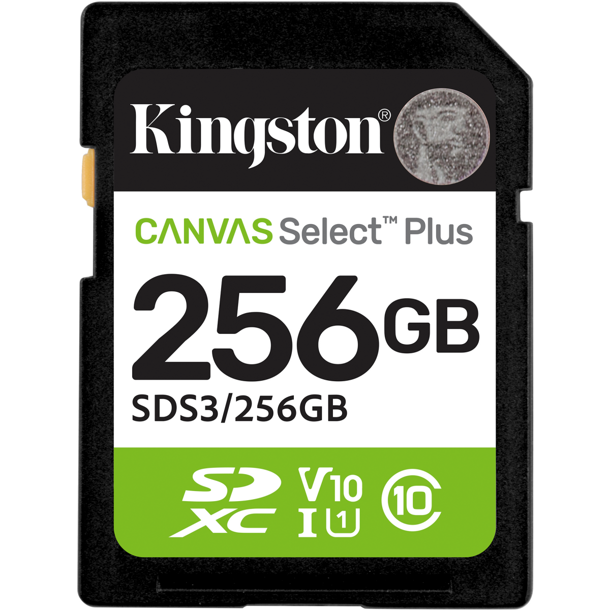 Speicherkarte 256GB SD Kingston Canvas Select Plus (SDS3/256GB)