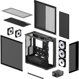 Boîtier Arctic Xtender Black (ACPCC00015A)