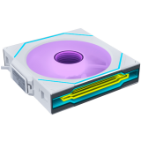 Gehäuselüfter Lian Li UNI Fan SL Infinity Wireless 120 White (G99.12SLIN1W1W.R0)