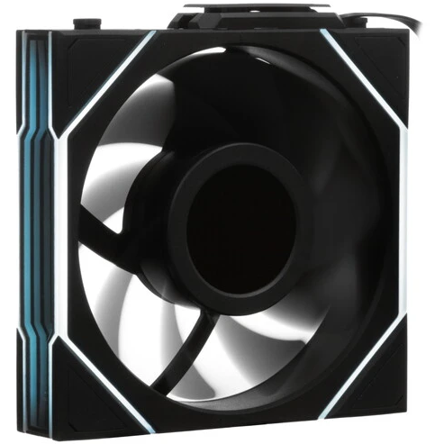 Gehäuselüfter Lian Li UNI Fan TL Wireless LCD 120 Reverse Blade Black (3 pcs) - G99.12RTLLCD1W3B.R0 - Foto 3