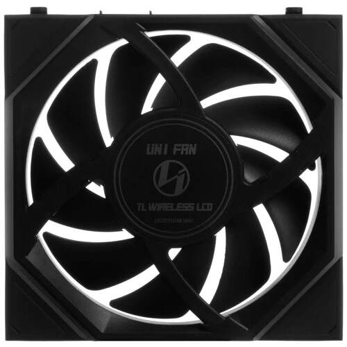 Gehäuselüfter Lian Li UNI Fan TL Wireless LCD 120 Reverse Blade Black (3 pcs) - G99.12RTLLCD1W3B.R0 - Foto 4