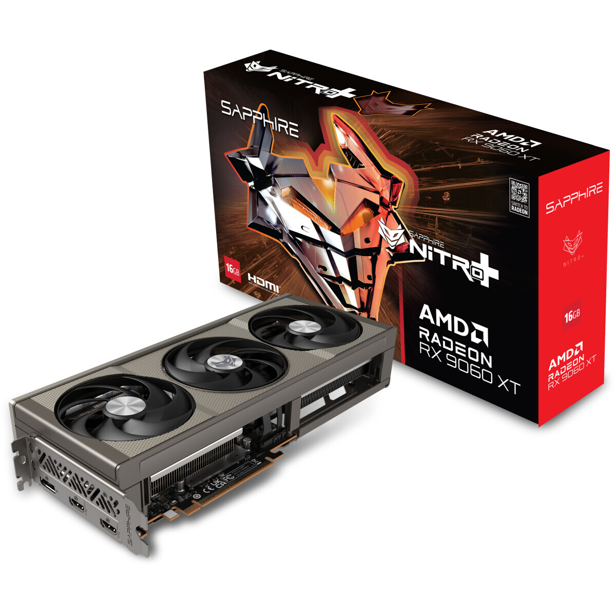 carte graphique AMD Radeon RX 9060 XT Sapphire Nitro+ OC 16GB (11350-01-20G) - photo 6