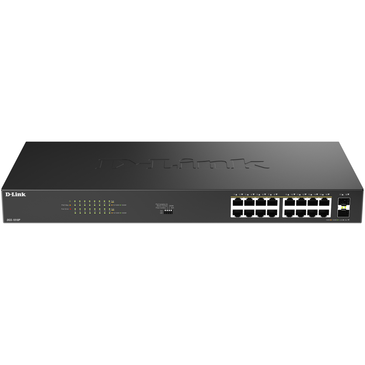 Switch D-Link DGS-1018P - Foto 2