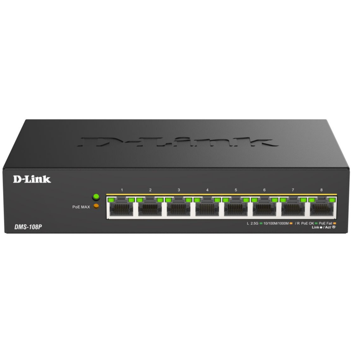 Schalter (Switch) D-Link DMS-108P - Foto 2