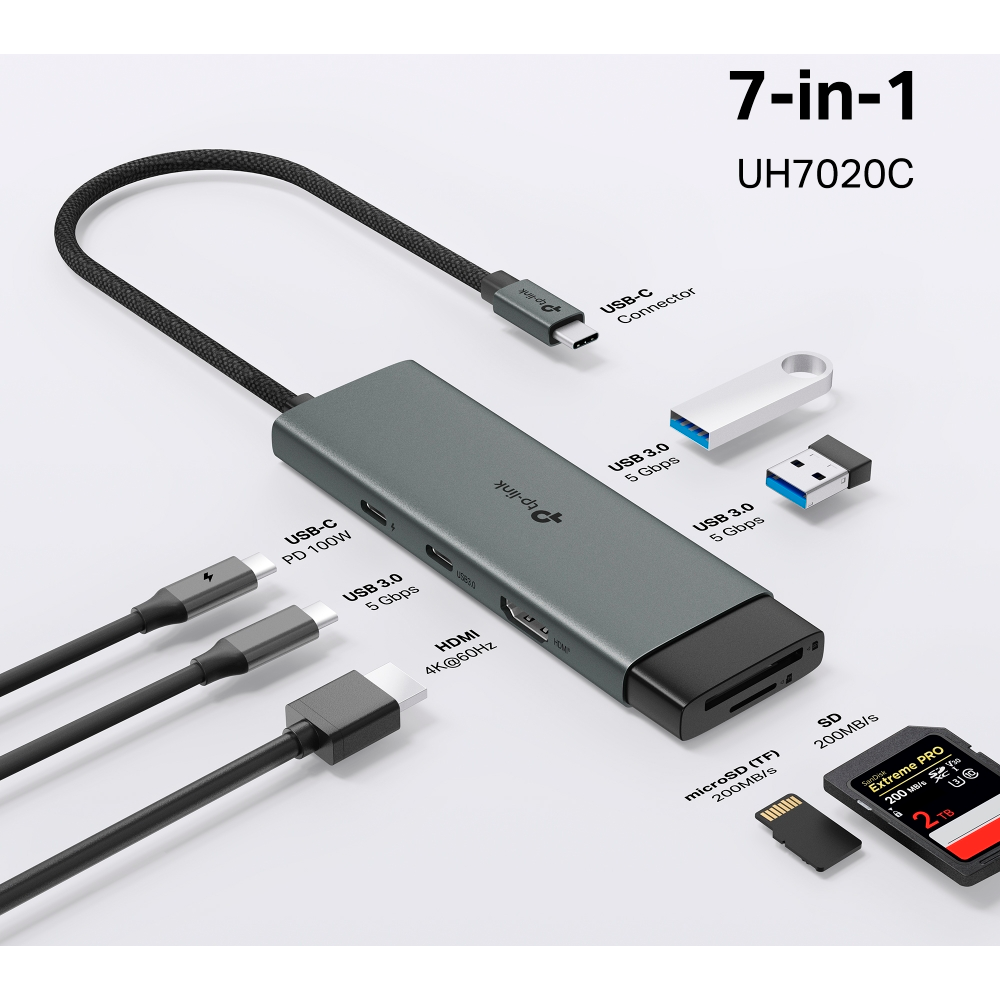 Hub USB TP-Link UH7020C - photo 4