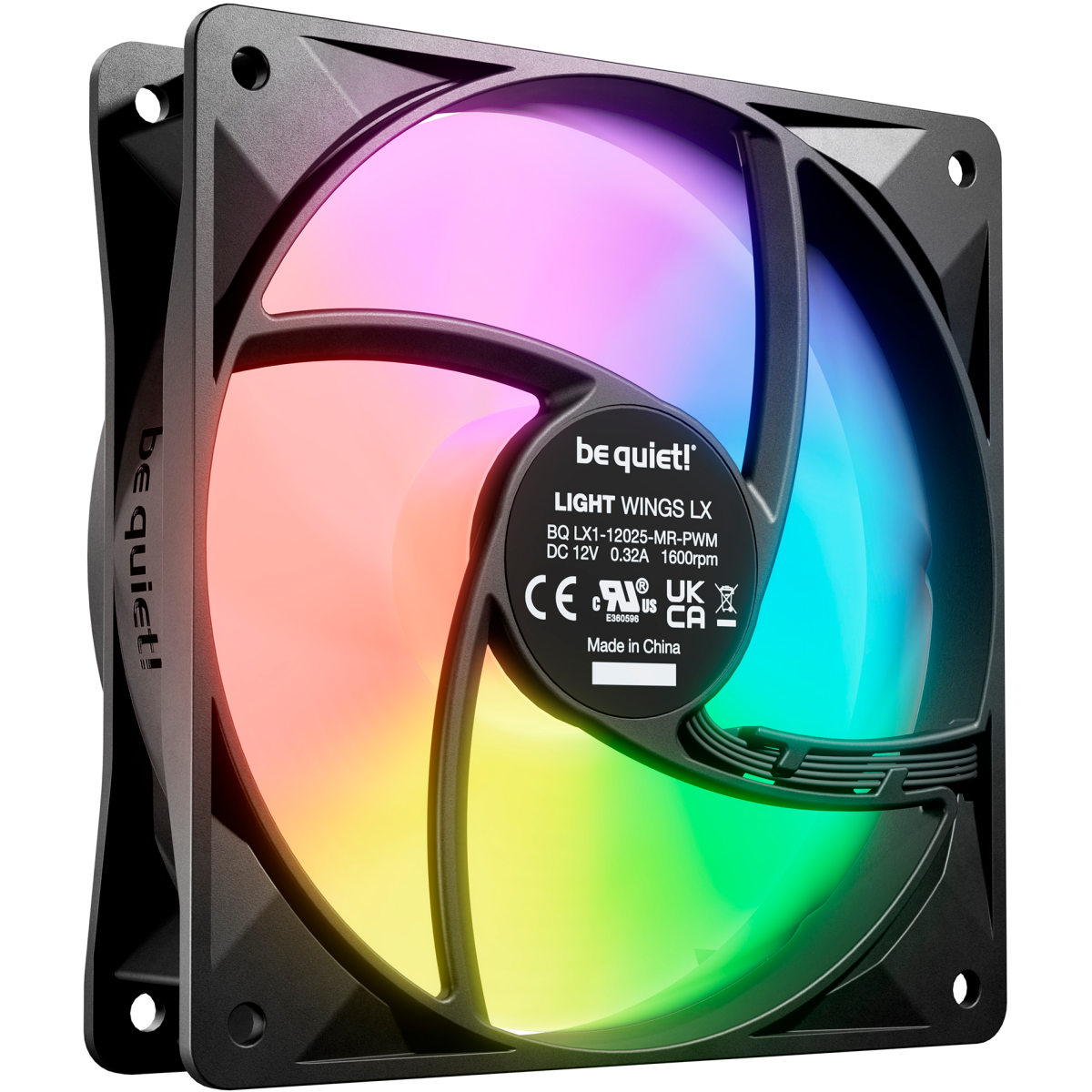 Ventilateur pour boîtier Be Quiet Light Wings LX 120mm PWM High Speed - BL123 - photo 2