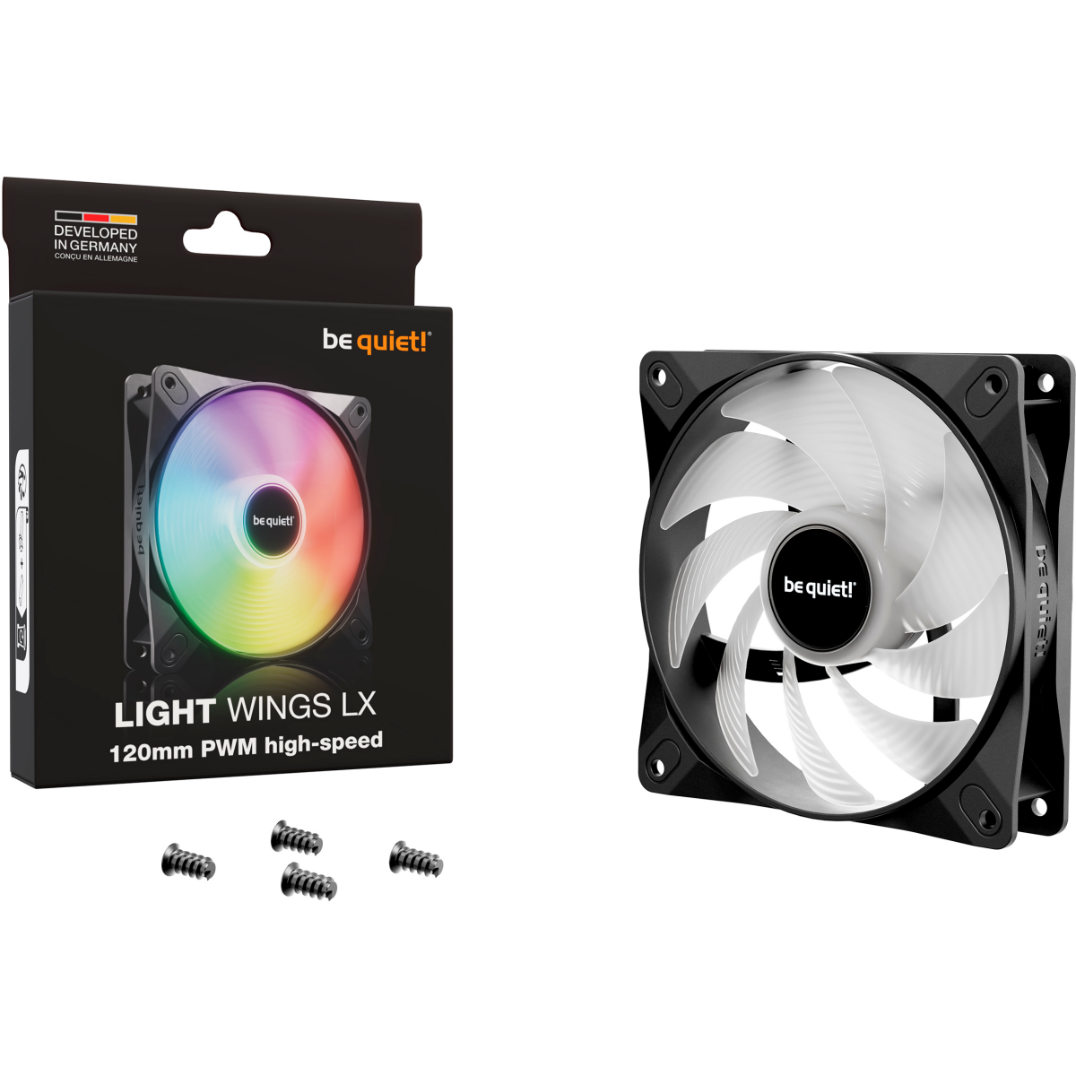 Ventilateur pour boîtier Be Quiet Light Wings LX 120mm PWM High Speed - BL123 - photo 6
