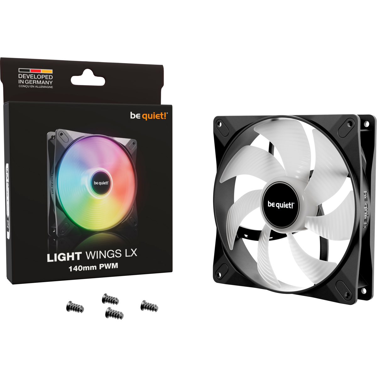 ventilateur pour boîtier Be Quiet Light Wings LX 140mm PWM - BL126 - photo 5