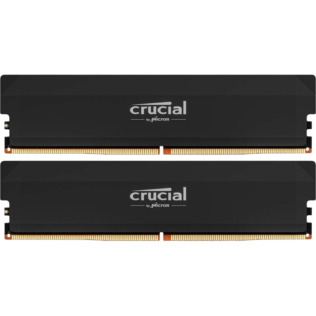 mémoire vive 64GB DDR5 6400MHz Crucial Pro (CP2K32G64C40U5B) (2x32GB KIT) - photo 2
