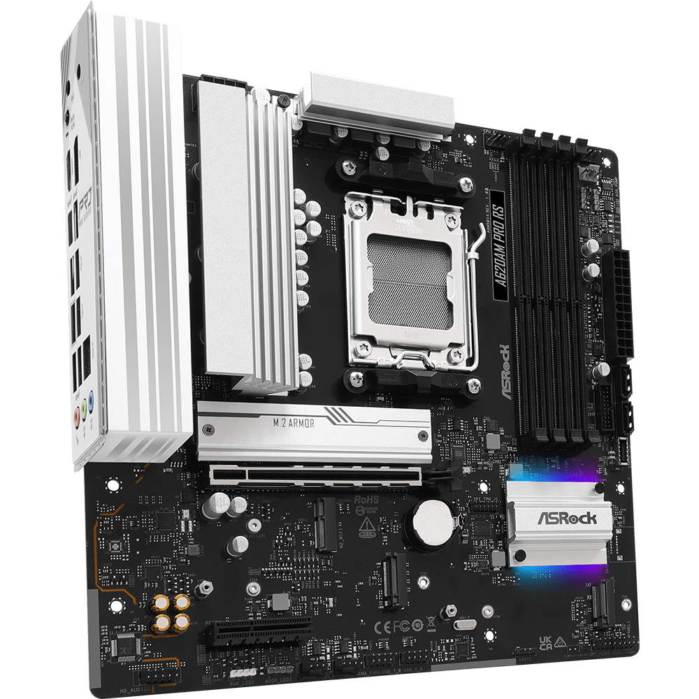 Mainboard ASRock A620AM Pro RS - Foto 2