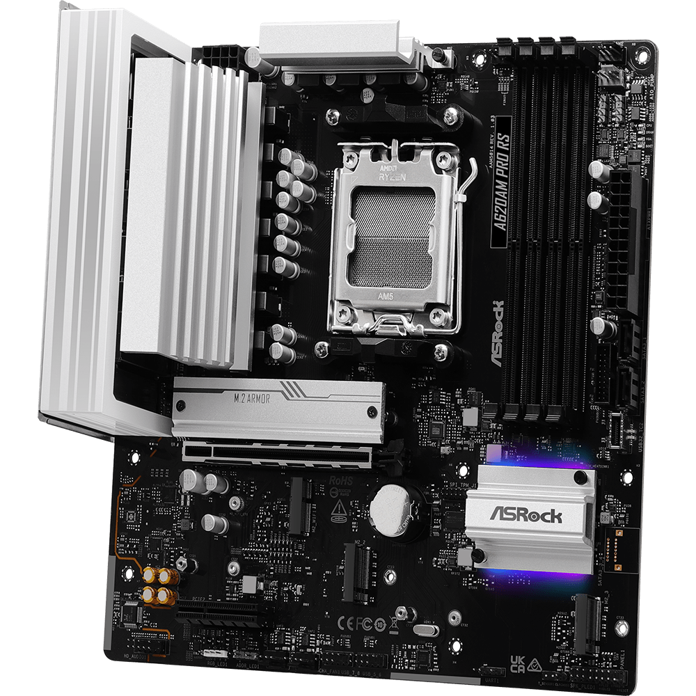 Mainboard ASRock A620AM Pro RS - Foto 3