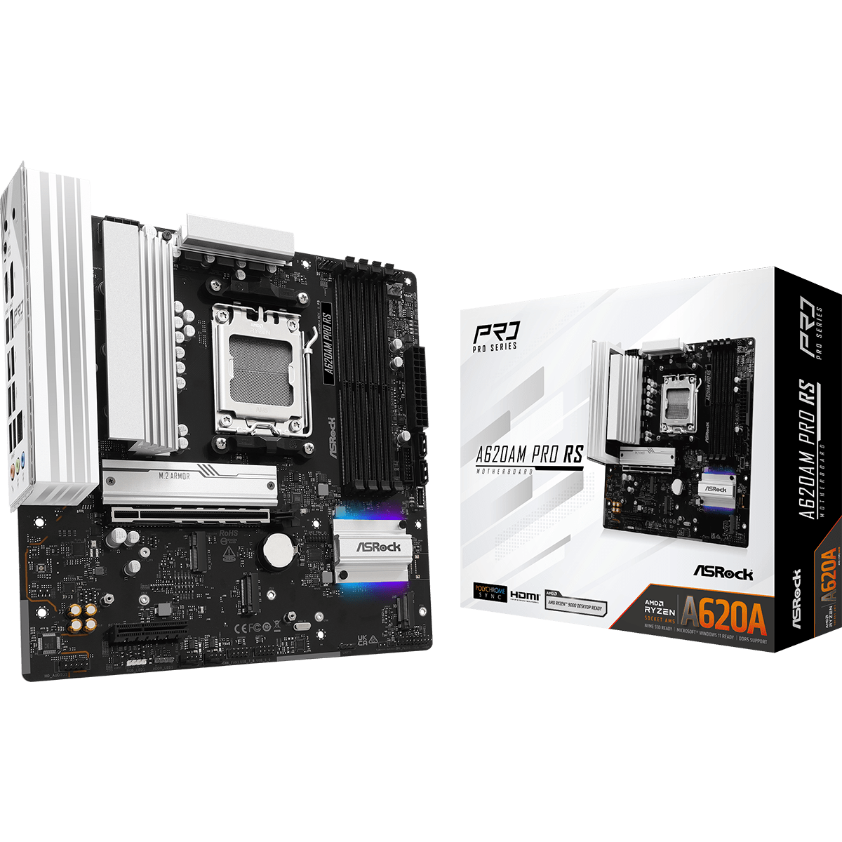 Mainboard ASRock A620AM Pro RS - Foto 5