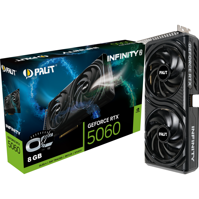 carte graphique NVIDIA GeForce RTX 5060 Palit Infinity 2 OC 8GB (NE75060V19P1-GB2063L) - photo 10