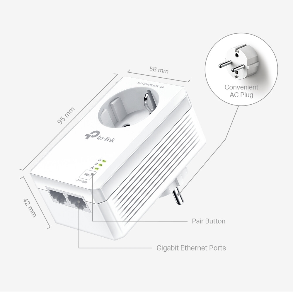 adaptateur Powerline TP-Link TL-PA7027P KIT - photo 2