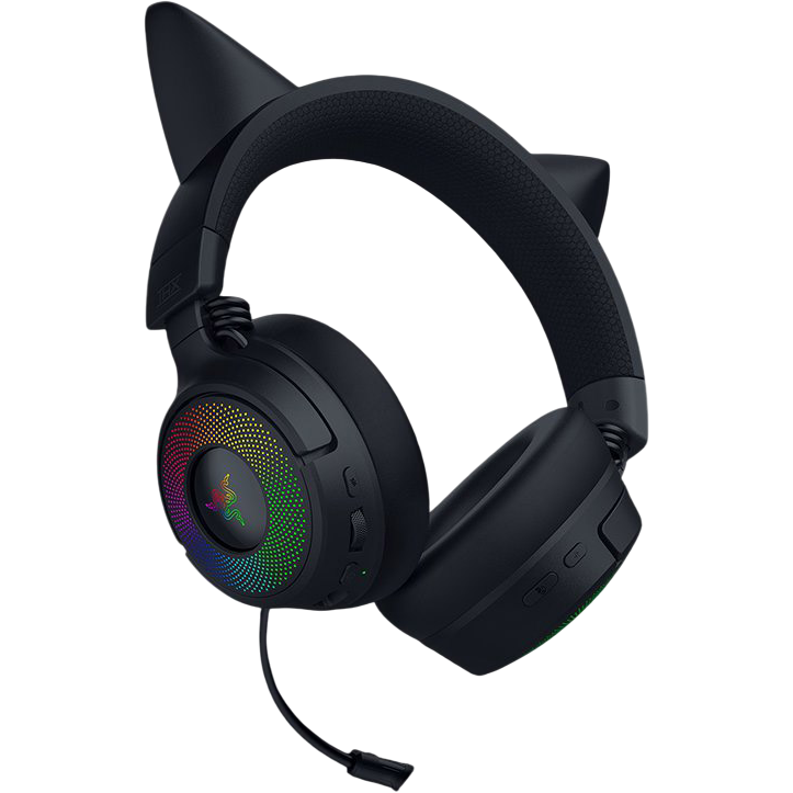 Headset Razer Kraken Kitty V3 Pro Black - RZ04-05170300-R3M1 - Foto 2
