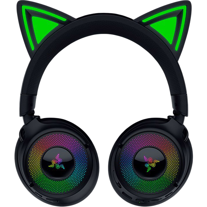 Headset Razer Kraken Kitty V3 Pro Black - RZ04-05170300-R3M1 - Foto 3