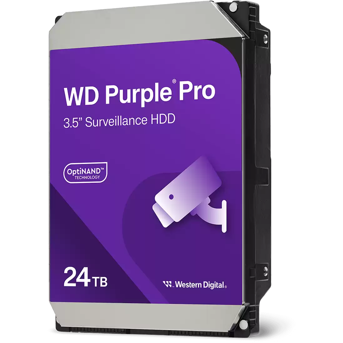 Festplattenlaufwerk 24TB SATA-III WD Purple Pro (WD241PURP)