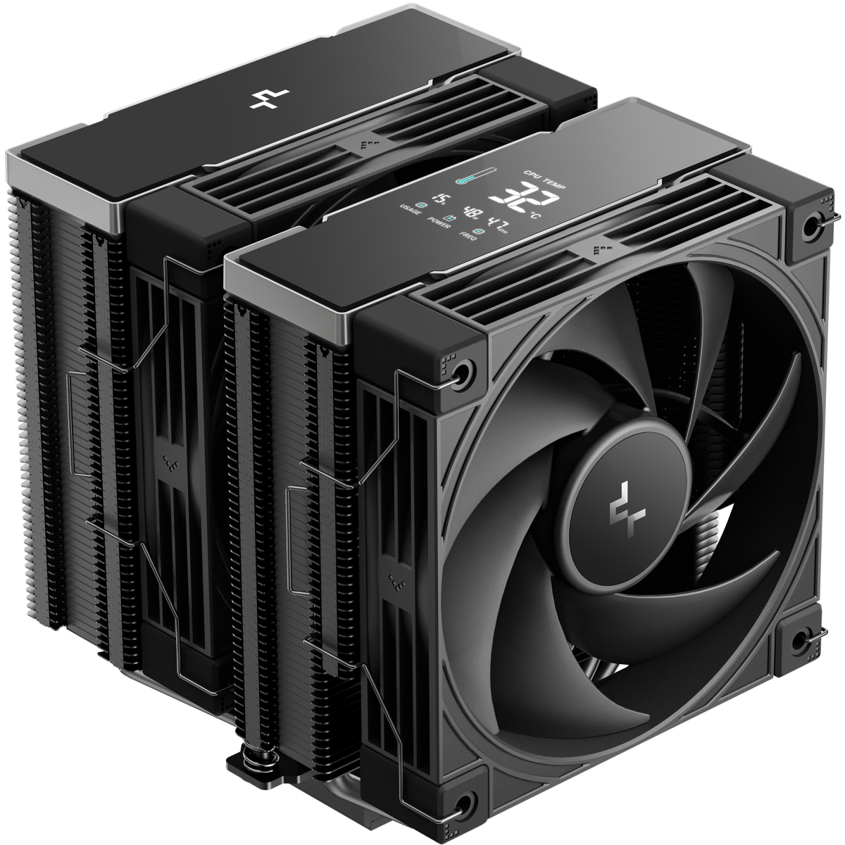 Kühler DeepCool AK620 G2 DIGITAL NYX - R-AK620G2-BKNNMN-GJD-1