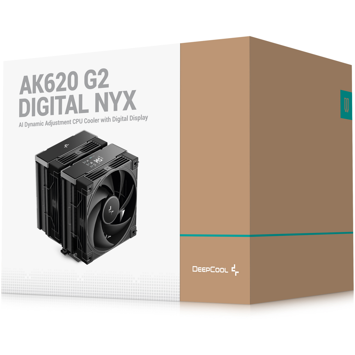 Kühler DeepCool AK620 G2 DIGITAL NYX - R-AK620G2-BKNNMN-GJD-1 - Foto 9